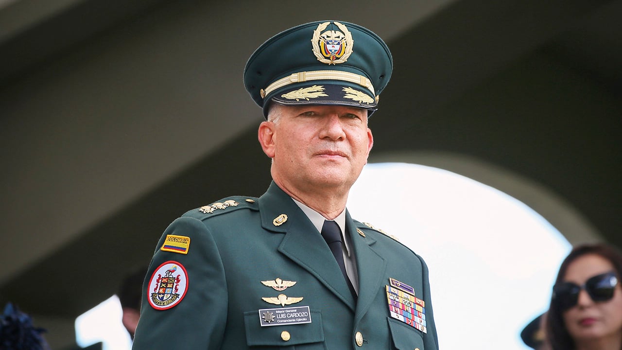 Luis Emilio Cardozo, excomandante del Ejército