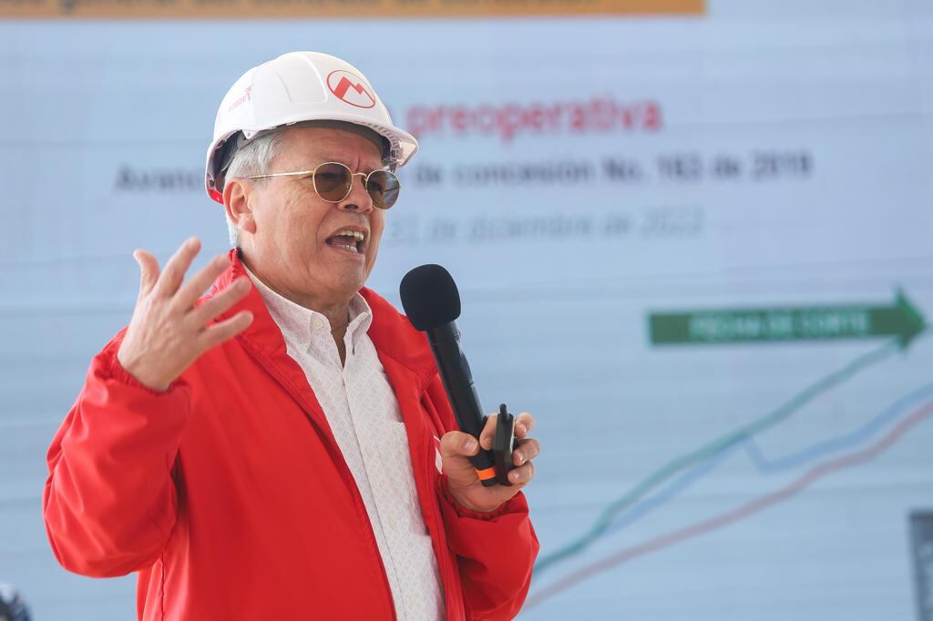 Gerente de la Empresa Metro de Bogotá, Leónidas Narváez.