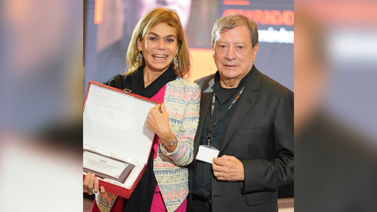 La primera relación que Olga Lucía Olarte tuvo con Mario Hernández fue en el ámbito laboral. Foto: Instagram @mariohernadezzambrano.