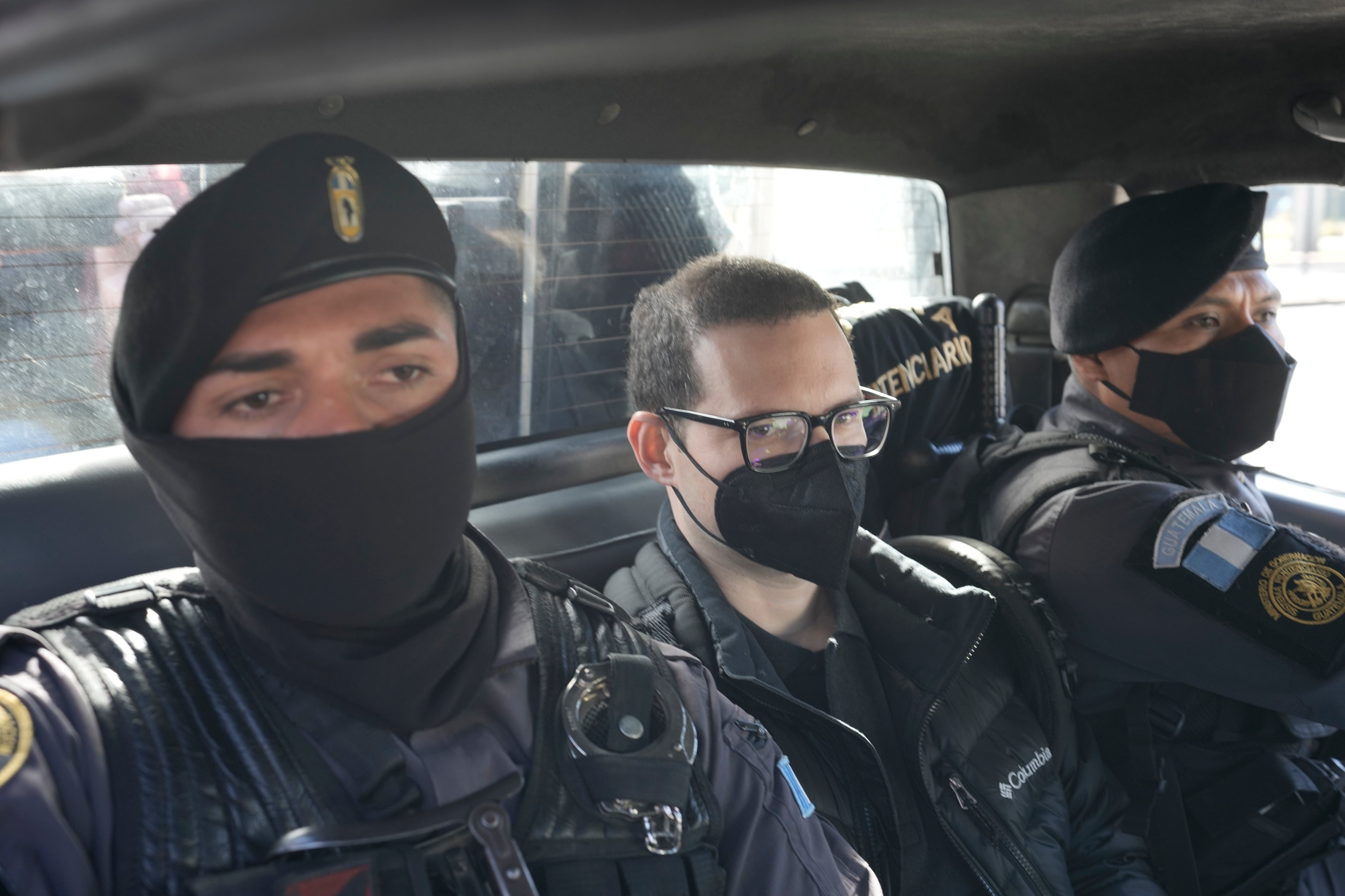 Luis Enrique Martinelli se declaró culpable el juebves 2 de diciembre de 2021 en Nueva York de conspiración para lavar dinero de sobornos de la constructora brasileña Odebrecht. (AP Foto/Moisés Castillo)
