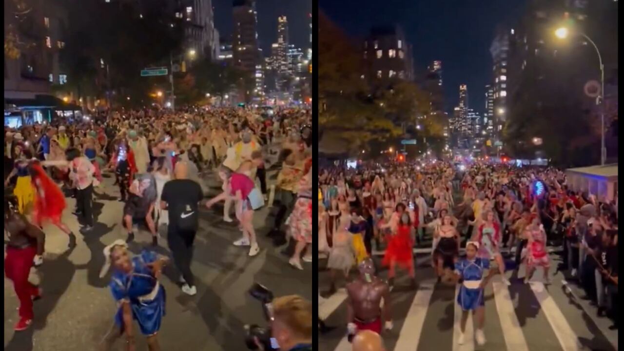 Así fue el baile de Thriller en Nueva York este 2024