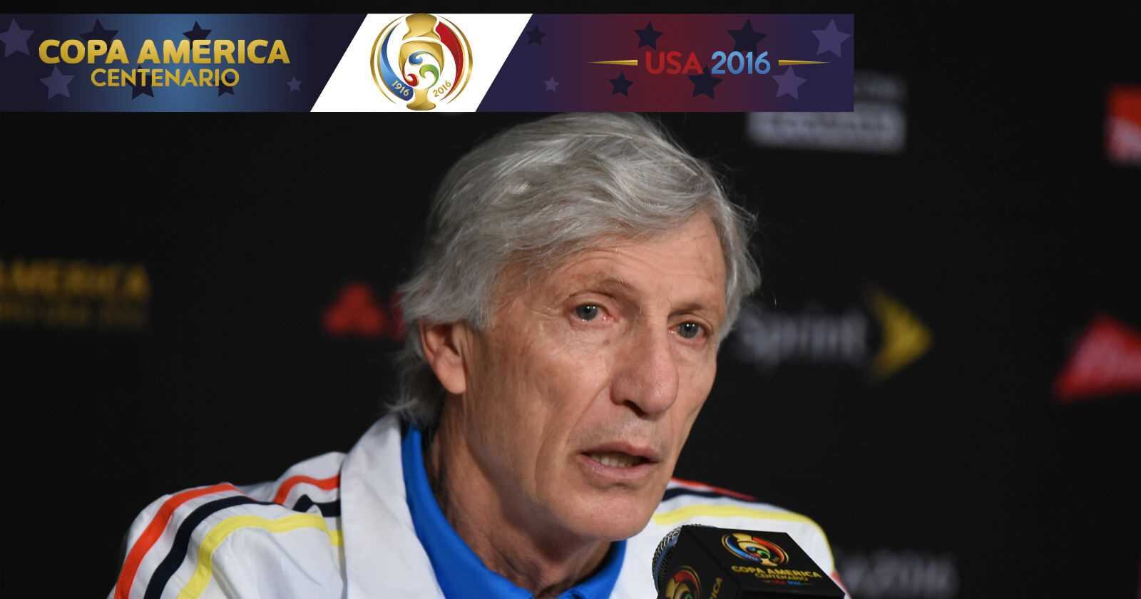 José Pékerman, entrenador de la selección Colombia.