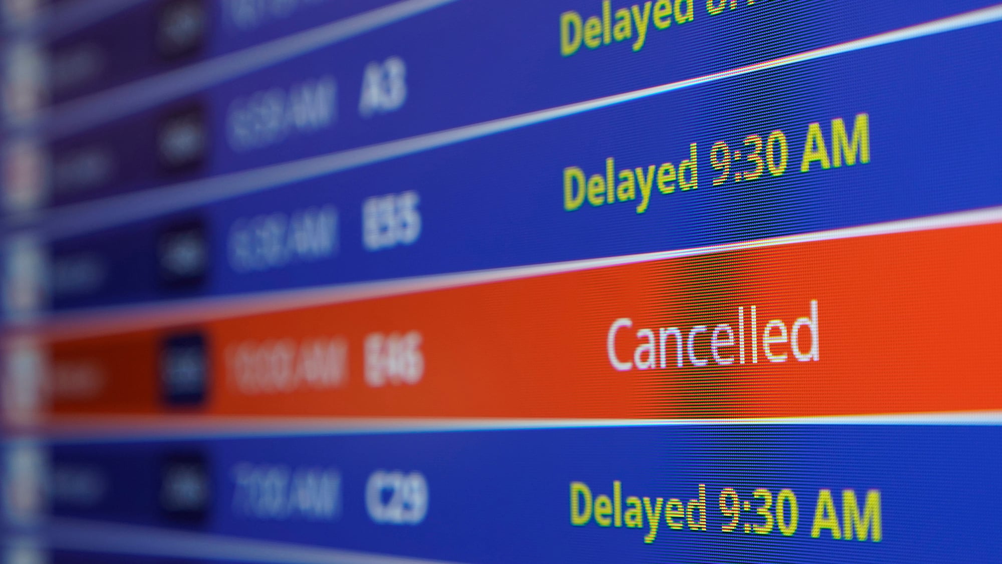 Caos aéreo USA, cancelación vuelos estados unidos