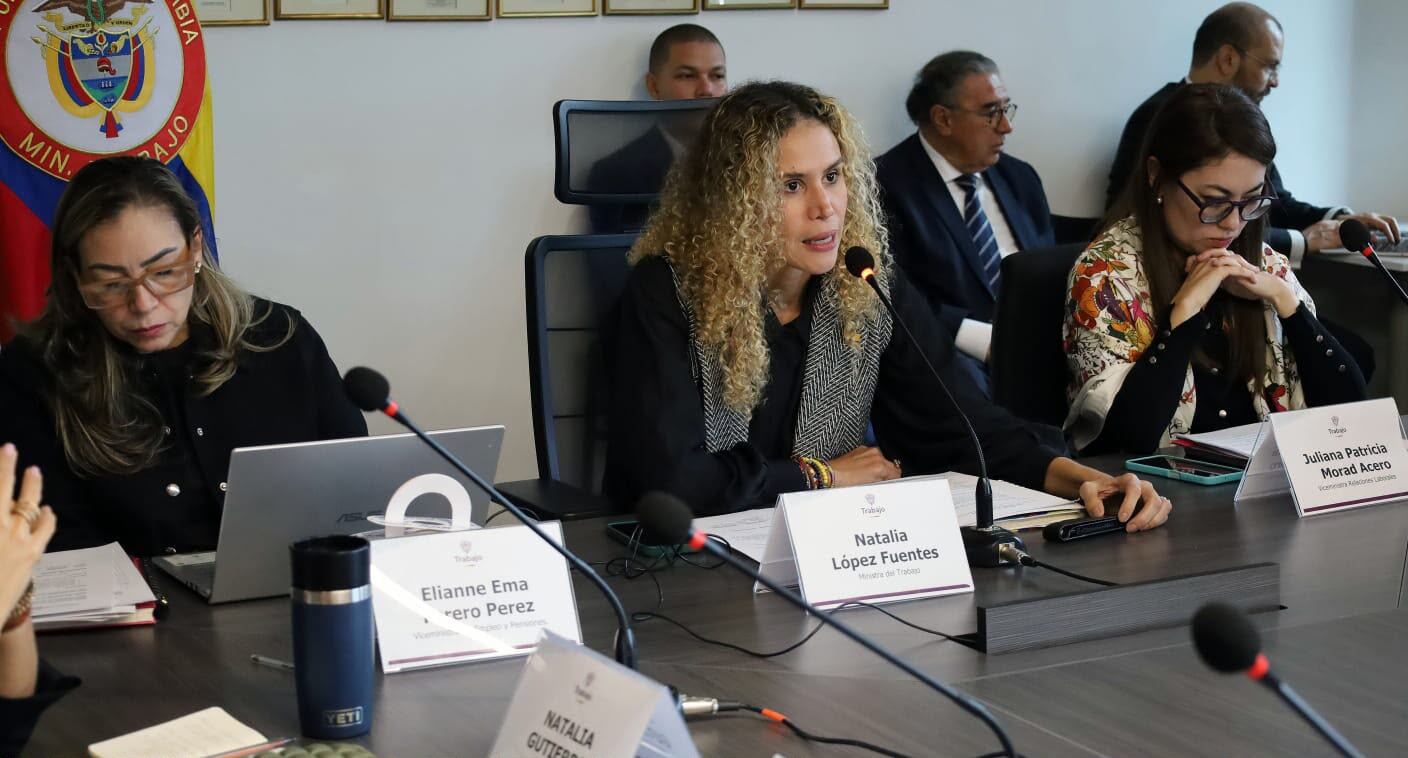Natalia López, Ministra de Trabajo