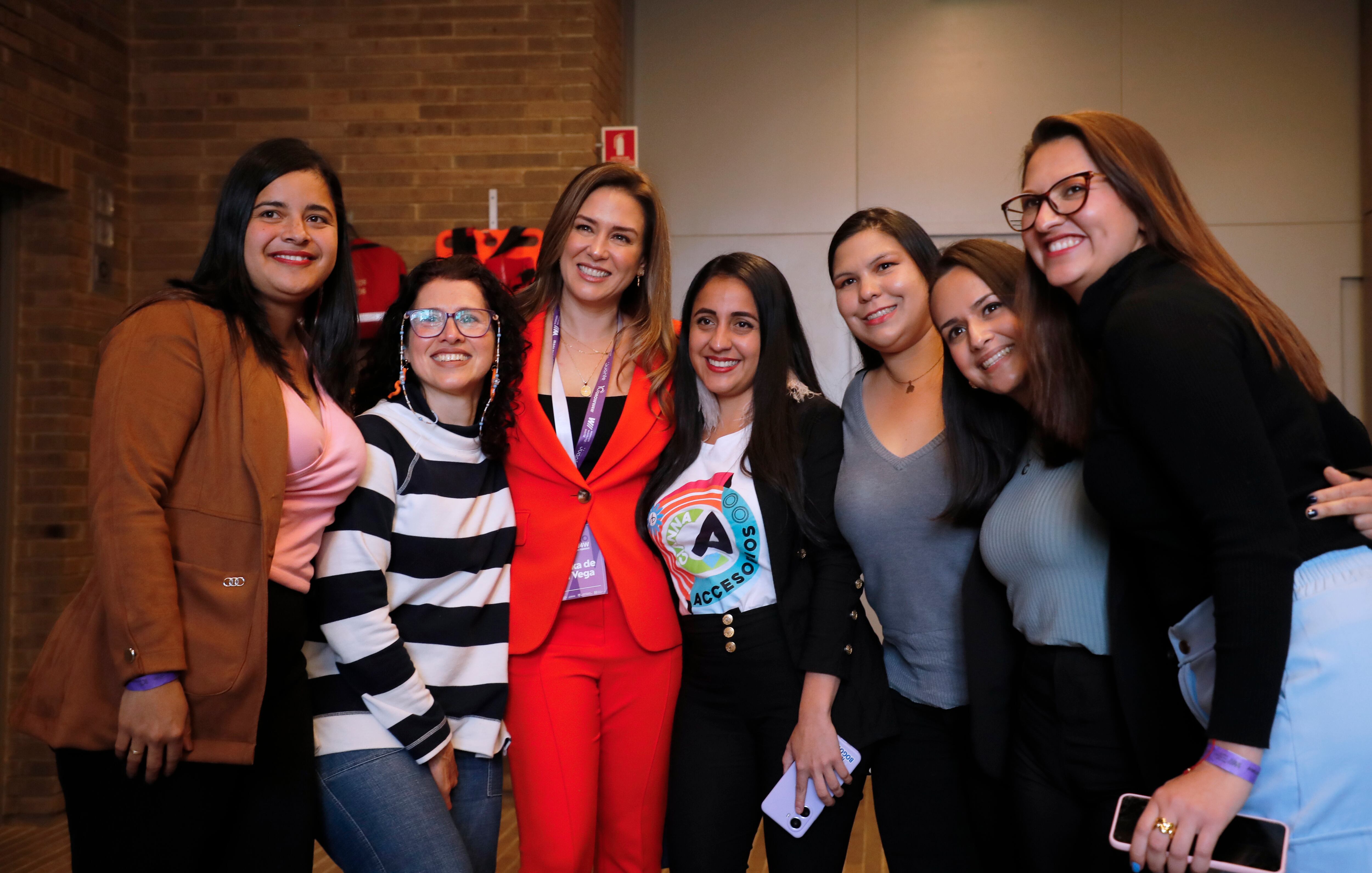 Foro Women Working for the World 2024
Fundación Juanfe
Erika de la Vega 
presentadora, comediante, modelo, actriz y locutora venezolana.
Bogota febrero 14 del 2024
Foto Guillermo Torres Reina / Semana