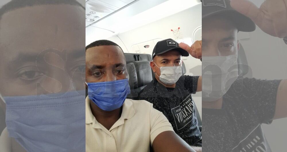 Haití colombianos vuelo