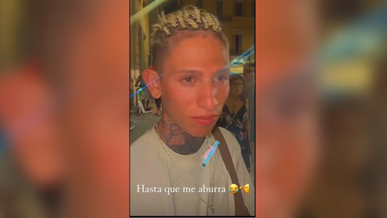 El creador de contenido mostró su nuevo 'look'.