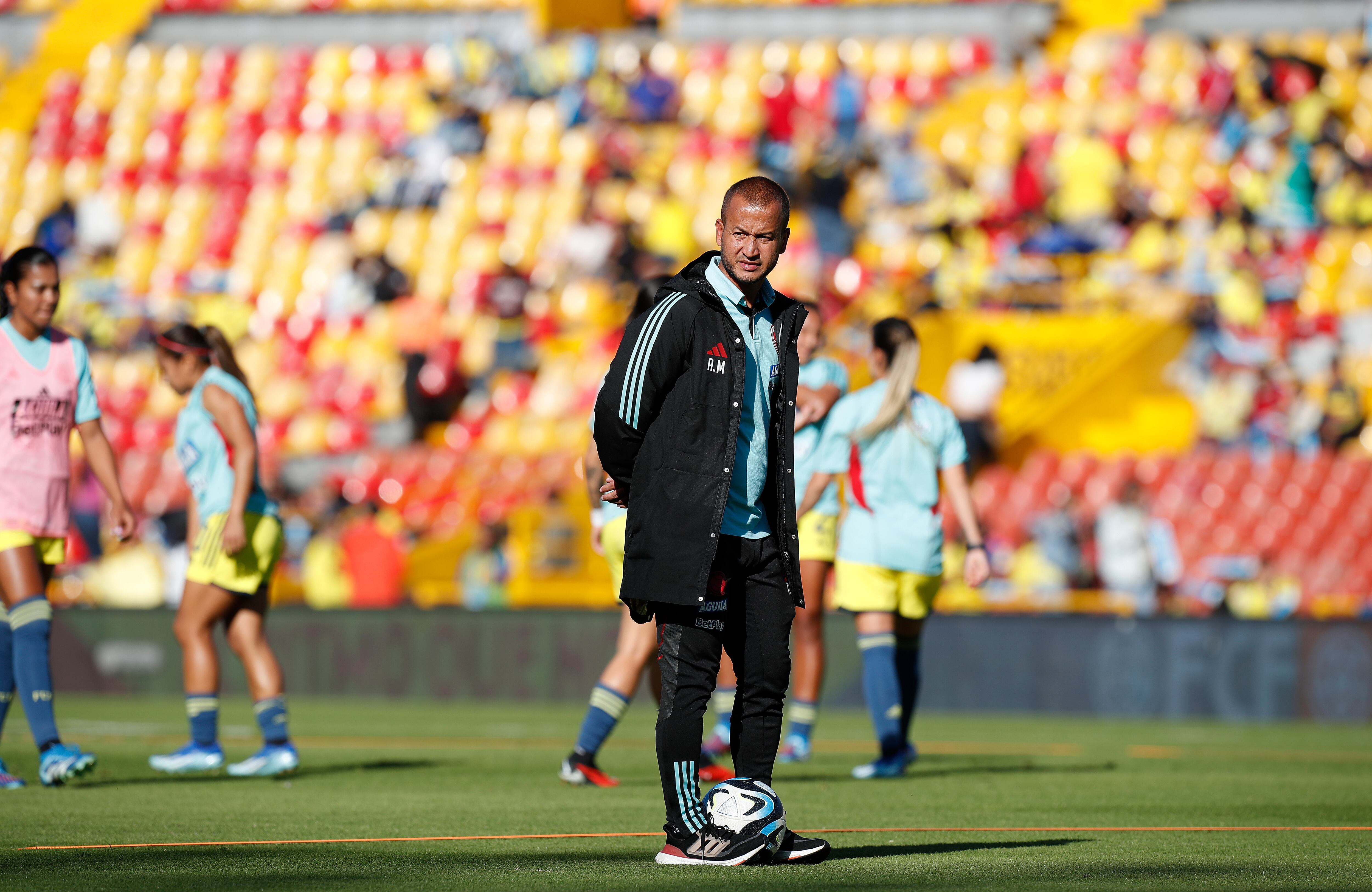 Selección Colombia Femenina de Mayores
Equipo formado
jugadoras convocadas
preparación para los  Juegos Olímpicos de París 2024
Bogota diciembre 2 del 2023
Foto Guillermo Torres Reina / Semana