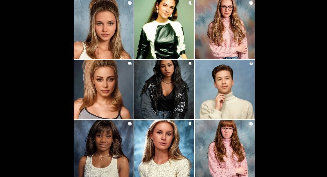 Usuarios de redes sociales usan un filtro con IA para transformar sus fotos al estilo de los años 80.