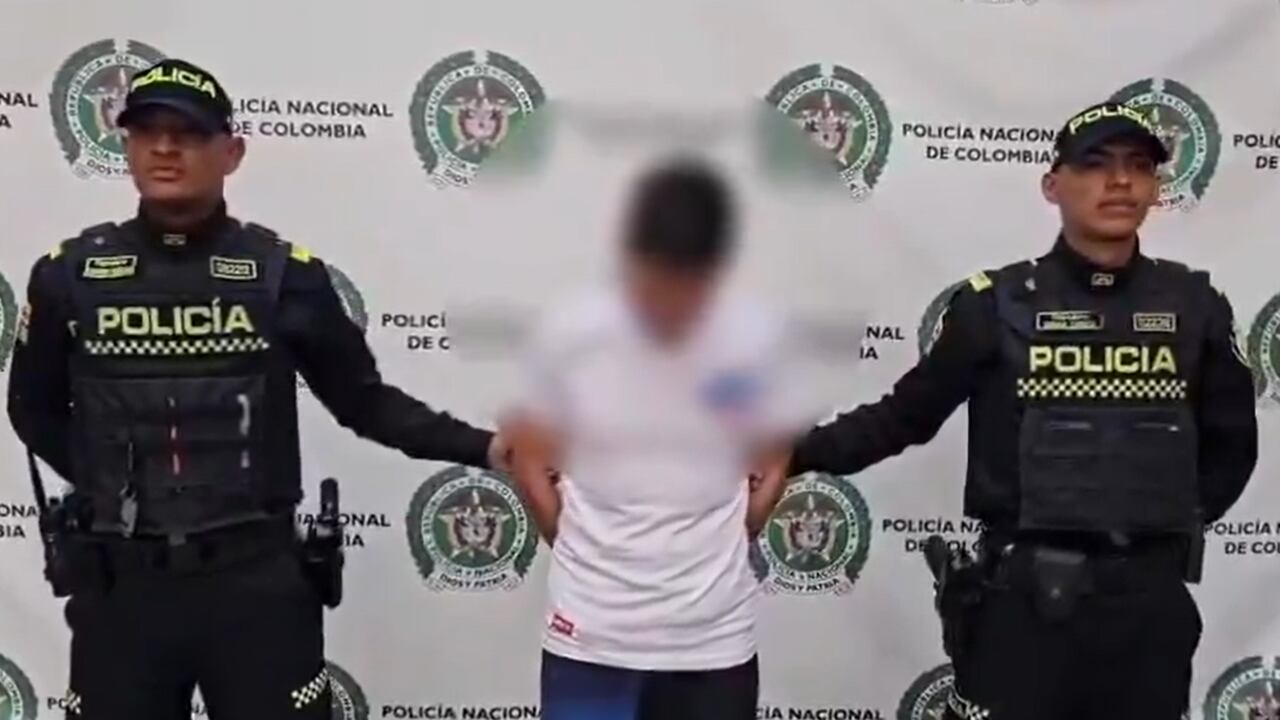 La Policía capturó a alias el Zarco, presunto abusador sexual en Bogotá.