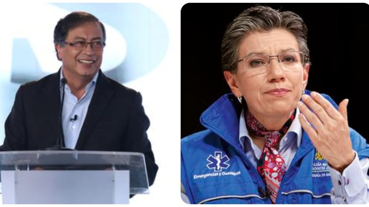 Gustavo Petro y Claudia López, ¿reconciliación a la vista?