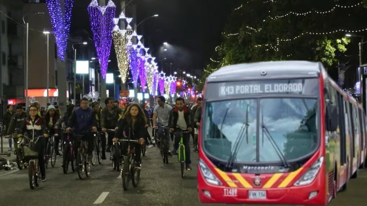 Bogotá vivirá la versión número 48 de la ciclovía nocturna.