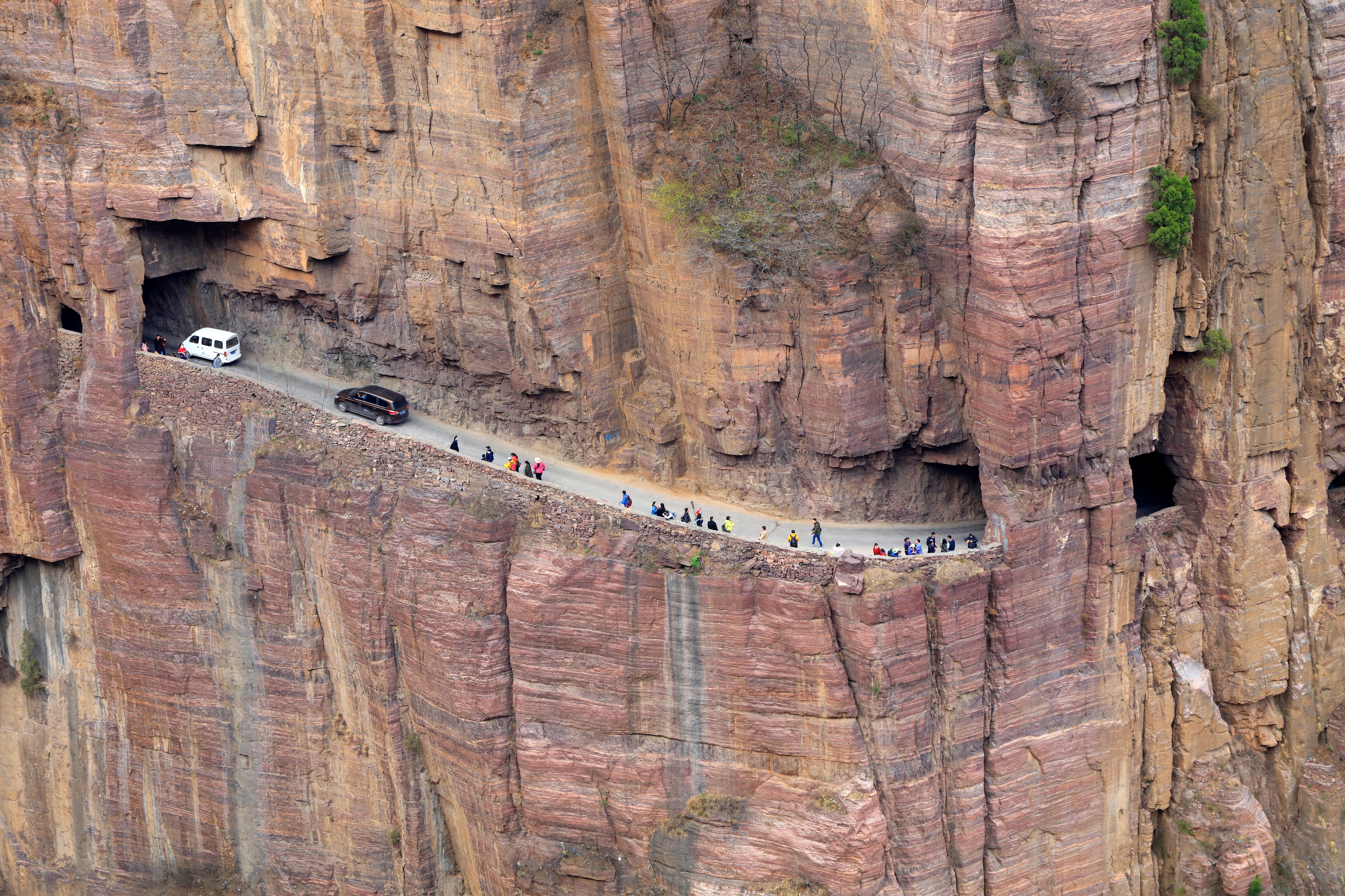 El túnel Guoliang hace parte de la carretera más peligrosa del mundo.