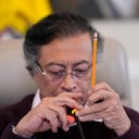 El presidente, Gustavo Petro, el 29 de septiembre de 2025 en la Casa de Nariño, en Bogotá