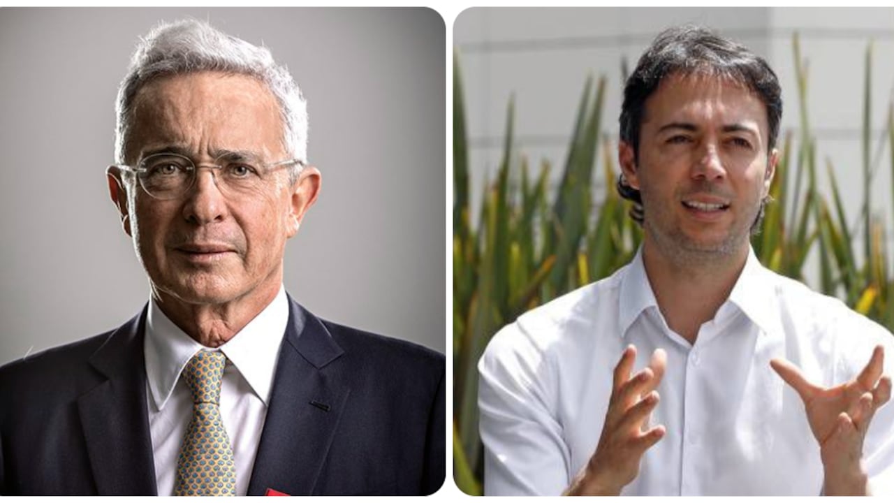 Álvaro Uribe y Daniel Quintero