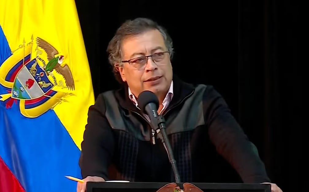 Gustavo Petro en El Carmen de Viboral, Antioquia.