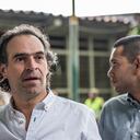 Federico Gutierrez ejerce su derecho al voto, en la segunda vuelta presidencial, en la ciudad de Medellin