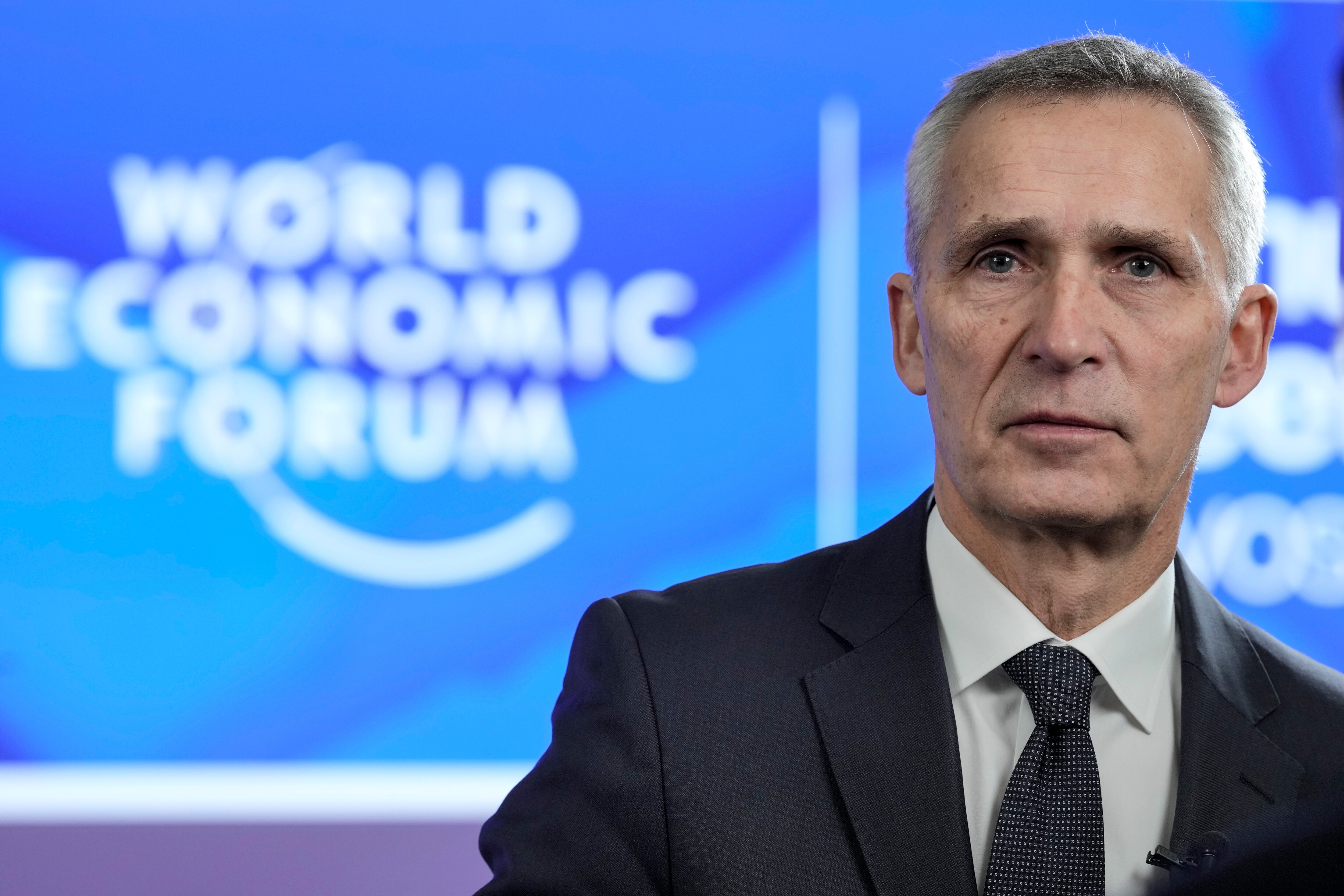 Jens Stoltenberg, secretario de la OTAN se refirió desde Davos Suiza sobre la necesidad de brindar apoyo más pesado y moderno a Ucrania.