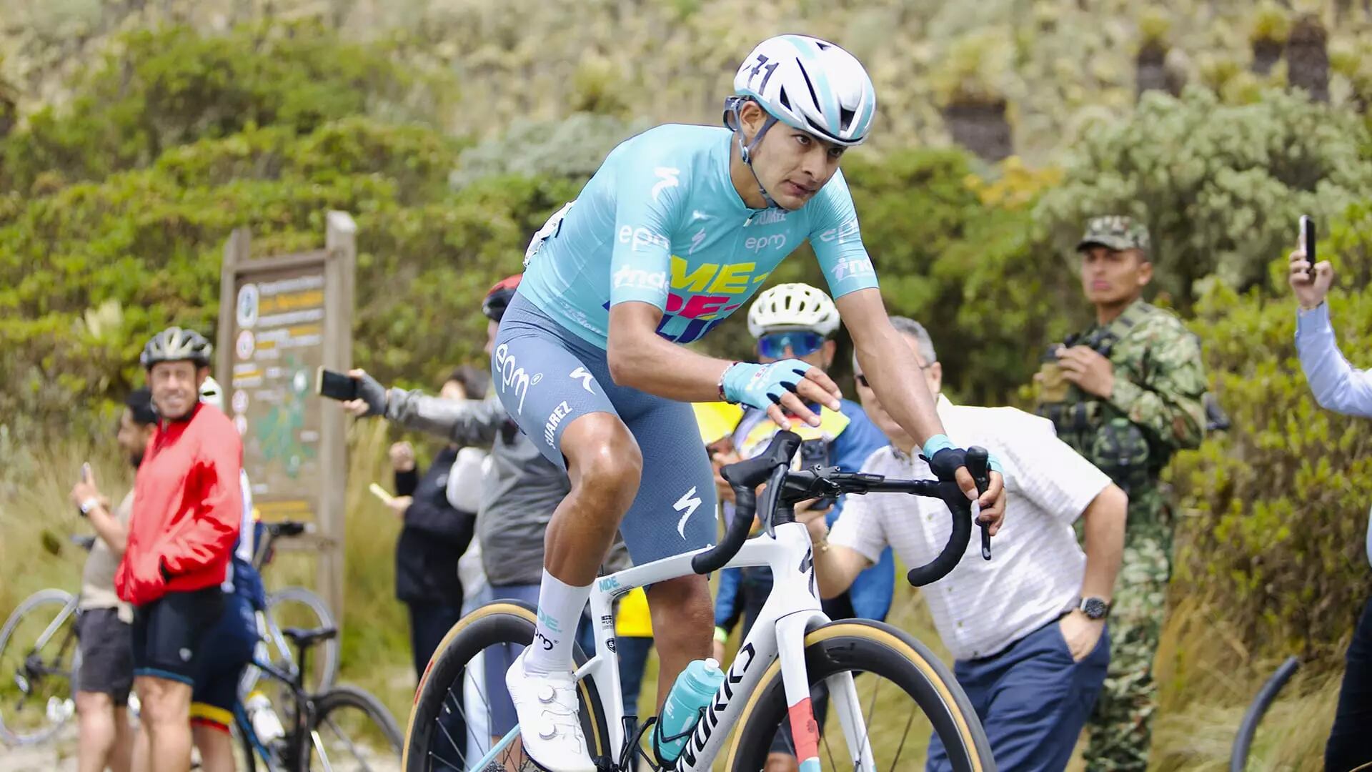Diego Camargo del Team Medellín