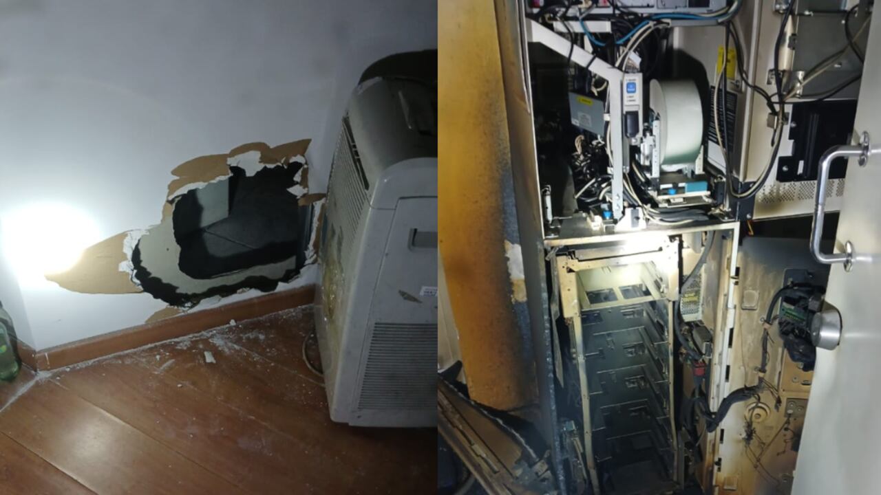 Robo a cajero en Barranquilla.