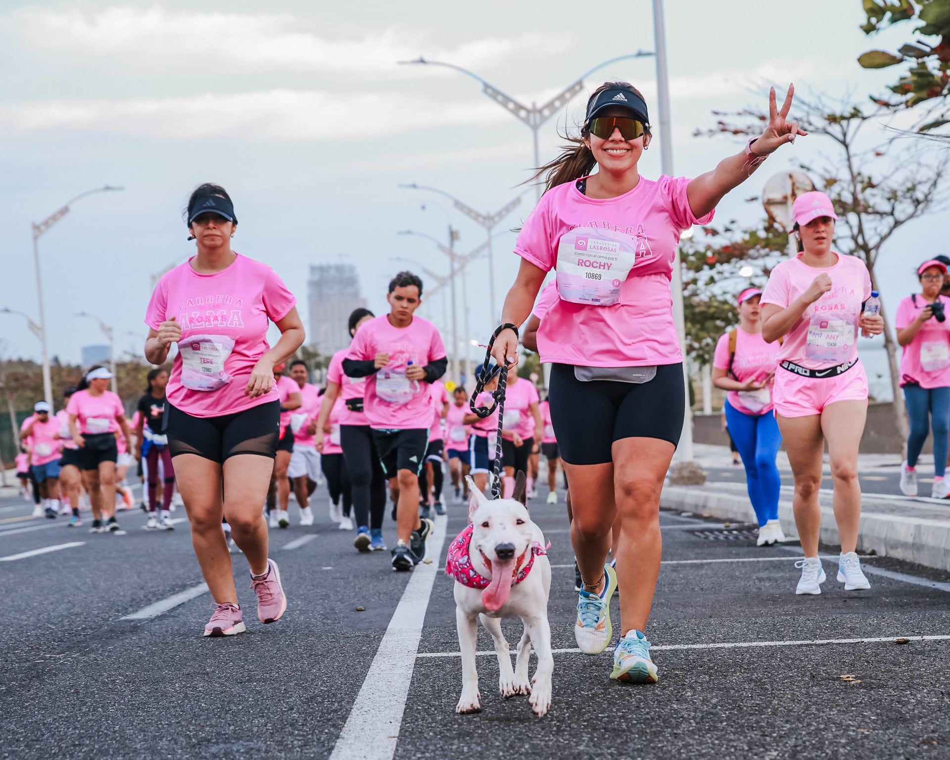Carrera de las Rosas en Barranquilla.