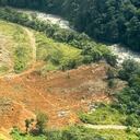 Así quedó la zona de la tragedia en Chocó.