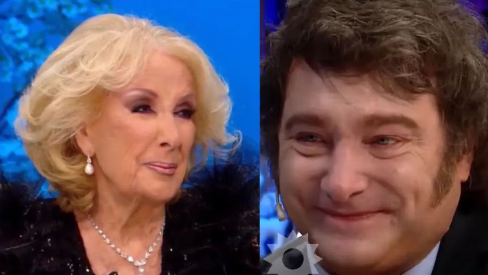 Video: Mirtha Legrand lloró al hacerle importante petición a Javier Milei y él prometió cumplirla