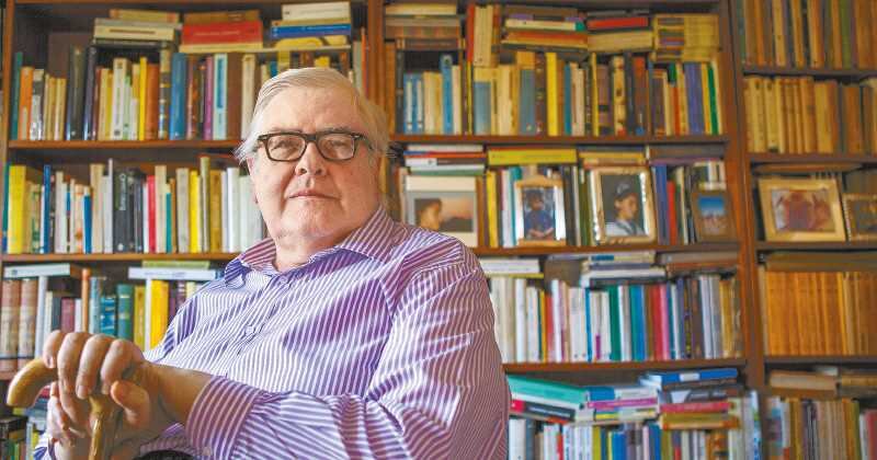 El poeta y editor Juan Gustavo Cobo Borda nació en Bogotá, en 1949. Foto: Juan Carlos Sierra