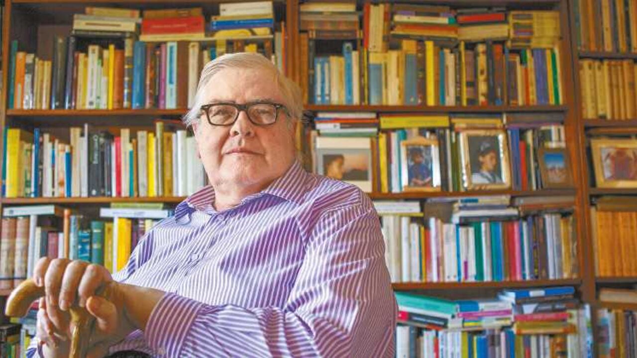 El poeta y editor Juan Gustavo Cobo Borda nació en Bogotá, en 1949. Foto: Juan Carlos Sierra