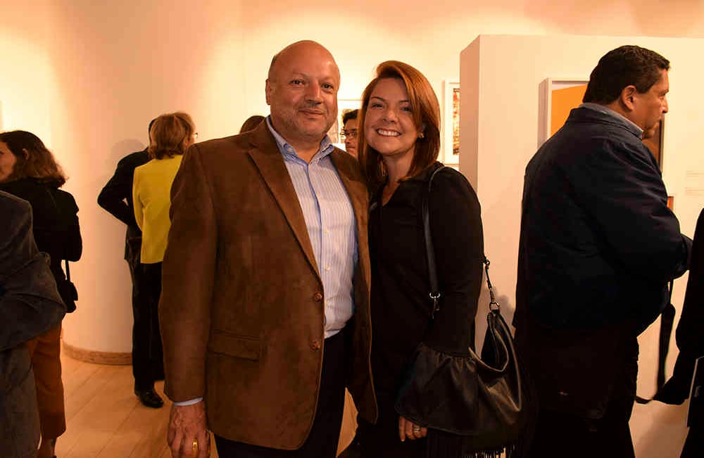 Carlos Alberto Calle y Juliana Barreto.