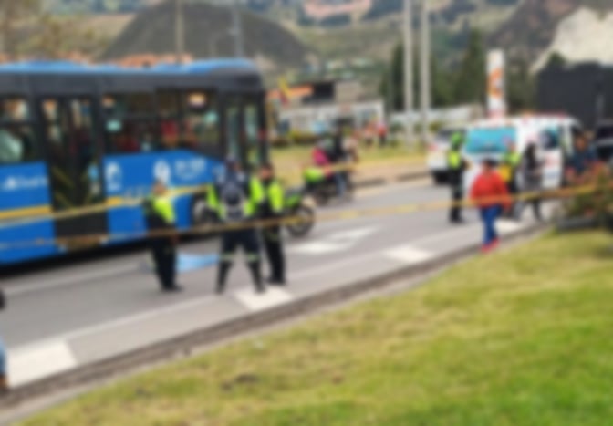 El accidente en Usme