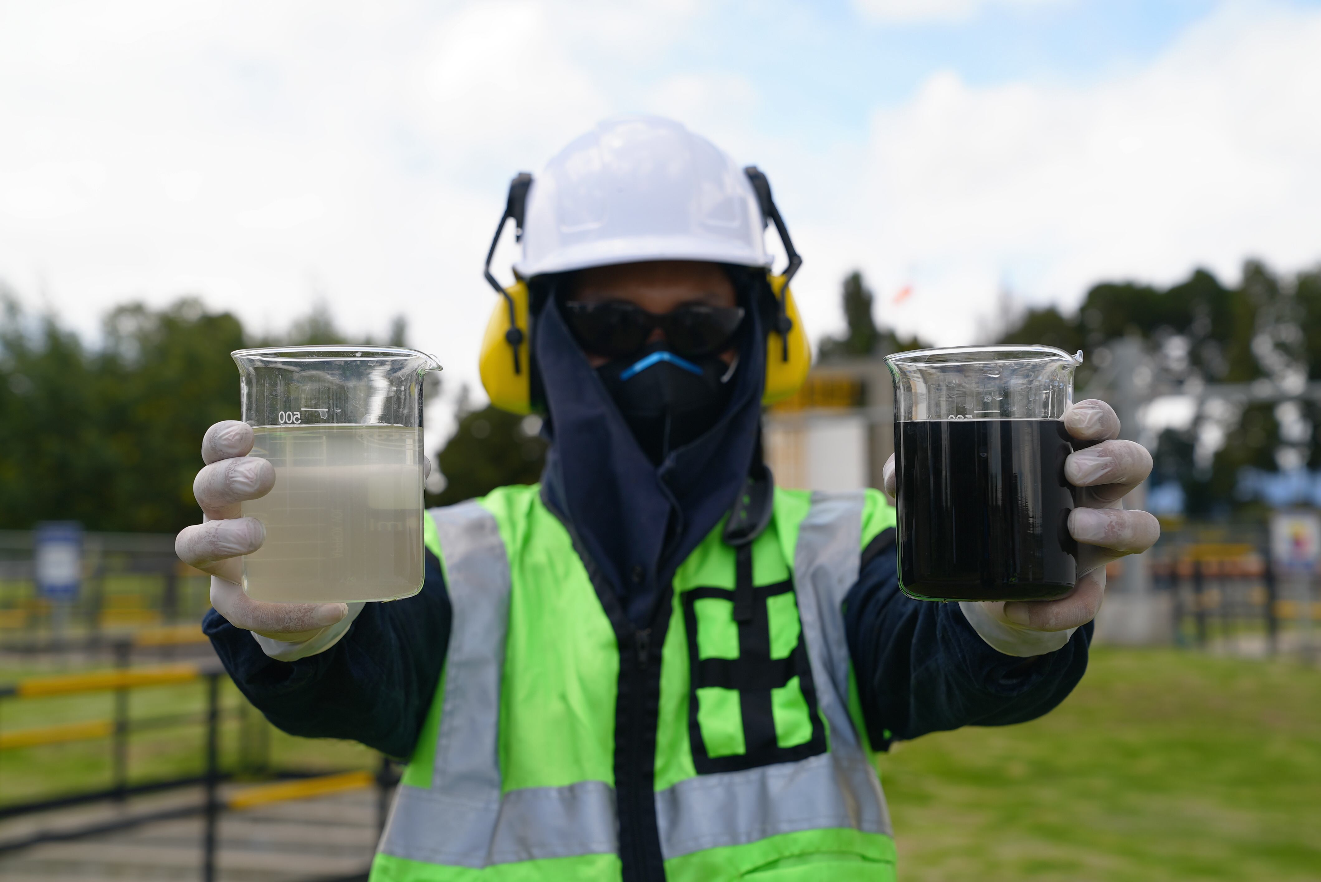 La PTAR de la terminal aérea ayuda a devolver agua en óptimas condiciones al río Bogotá.