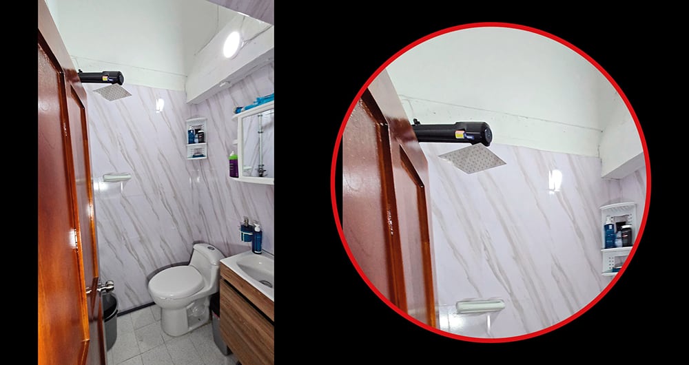 En las imágenes se observan las comodidades de Pipe Tuluá en su sitio de reclusión en La Picota.