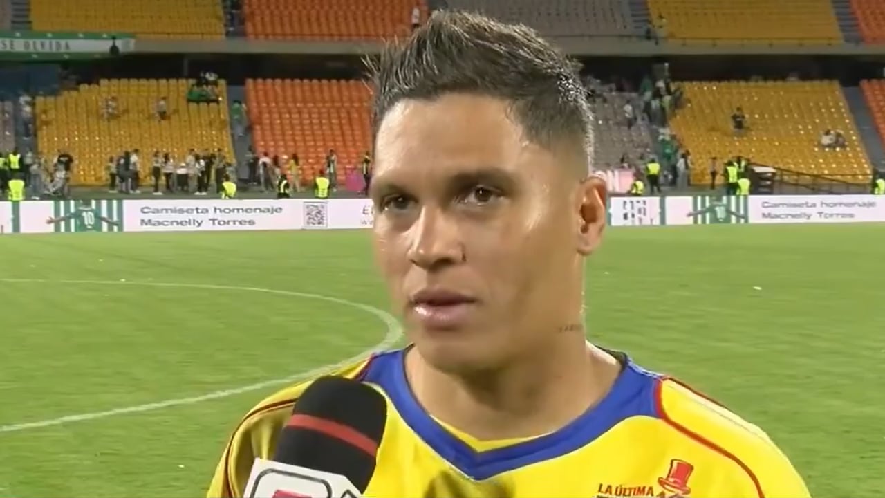 Juan Fernando Quintero respondió preguntas tras el partido de despedida de Macnelly Torres.