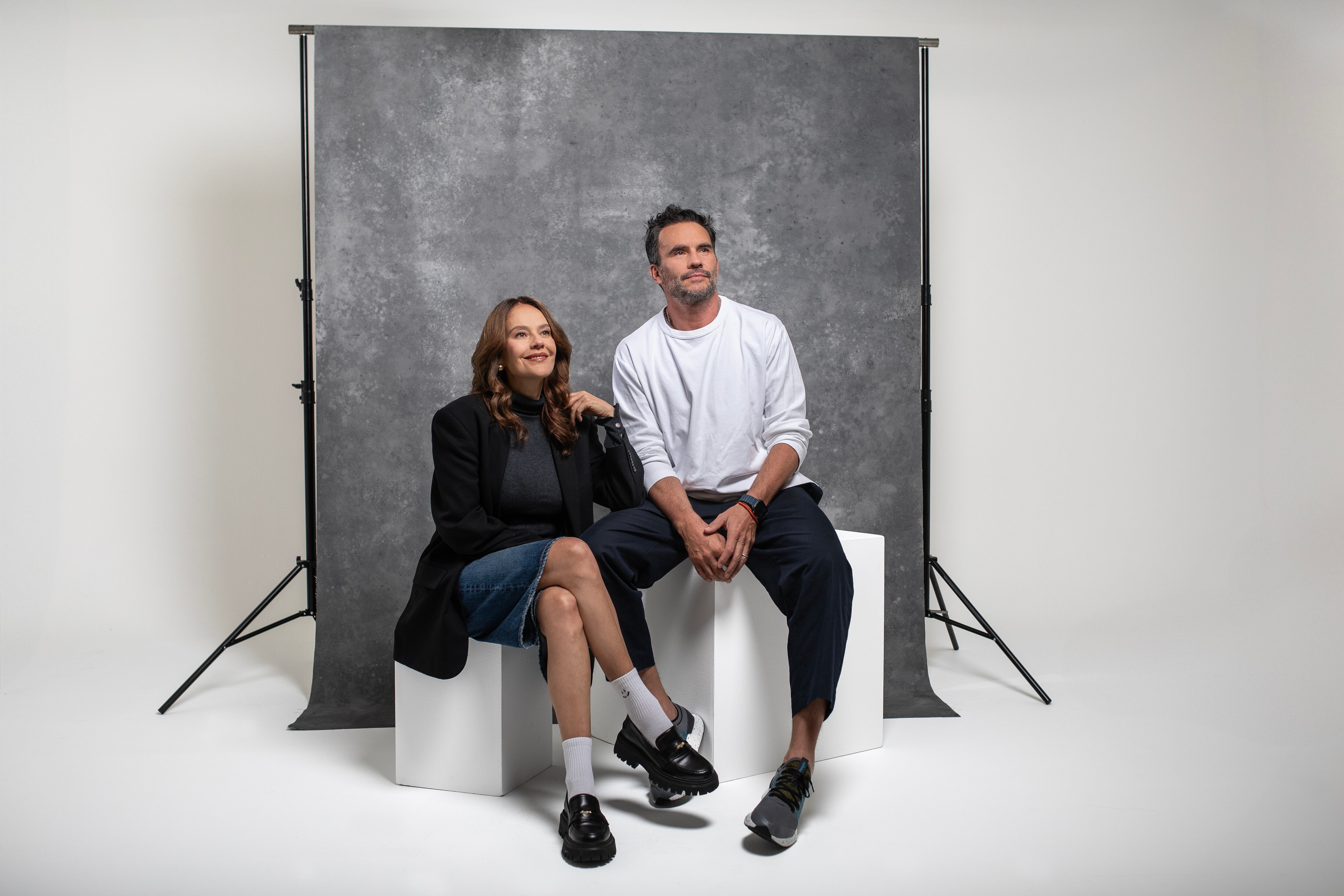 Juan Pablo Raba y Cristina Umaña