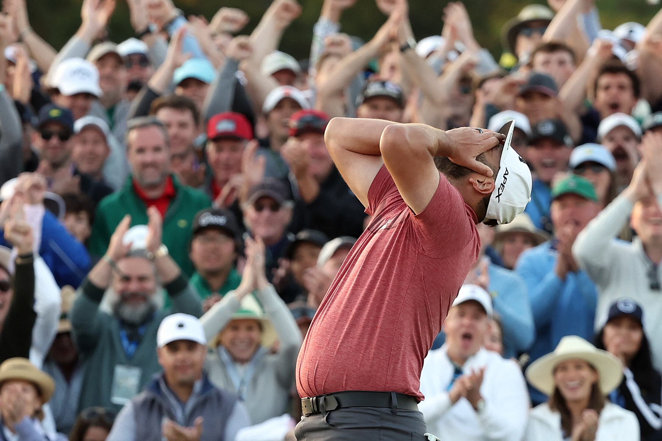 El español Jon Rahm se convirtió este domingo en el nuevo campeón del Master de Augusta. Christian Petersen/Getty Images/AFP (Photo by Christian Petersen / GETTY IMAGES NORTH AMERICA / Getty Images via AFP)