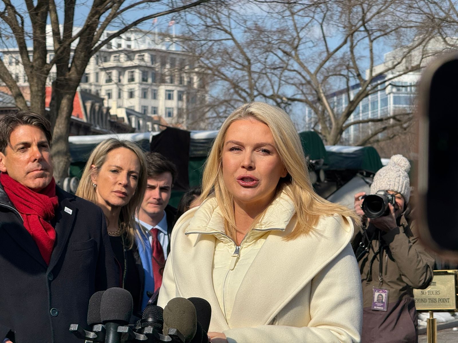 Karoline Leavitt, secretaria de prensa de la Casa Blanca