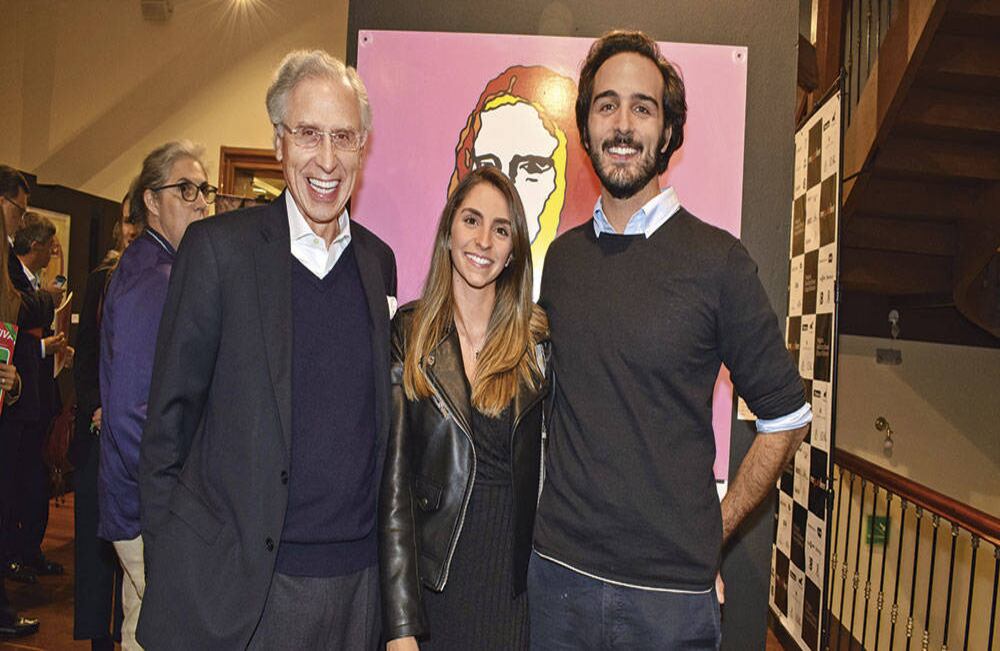 Armando Vegalara, Laura Vegalara y Enrique Santos Urzola.