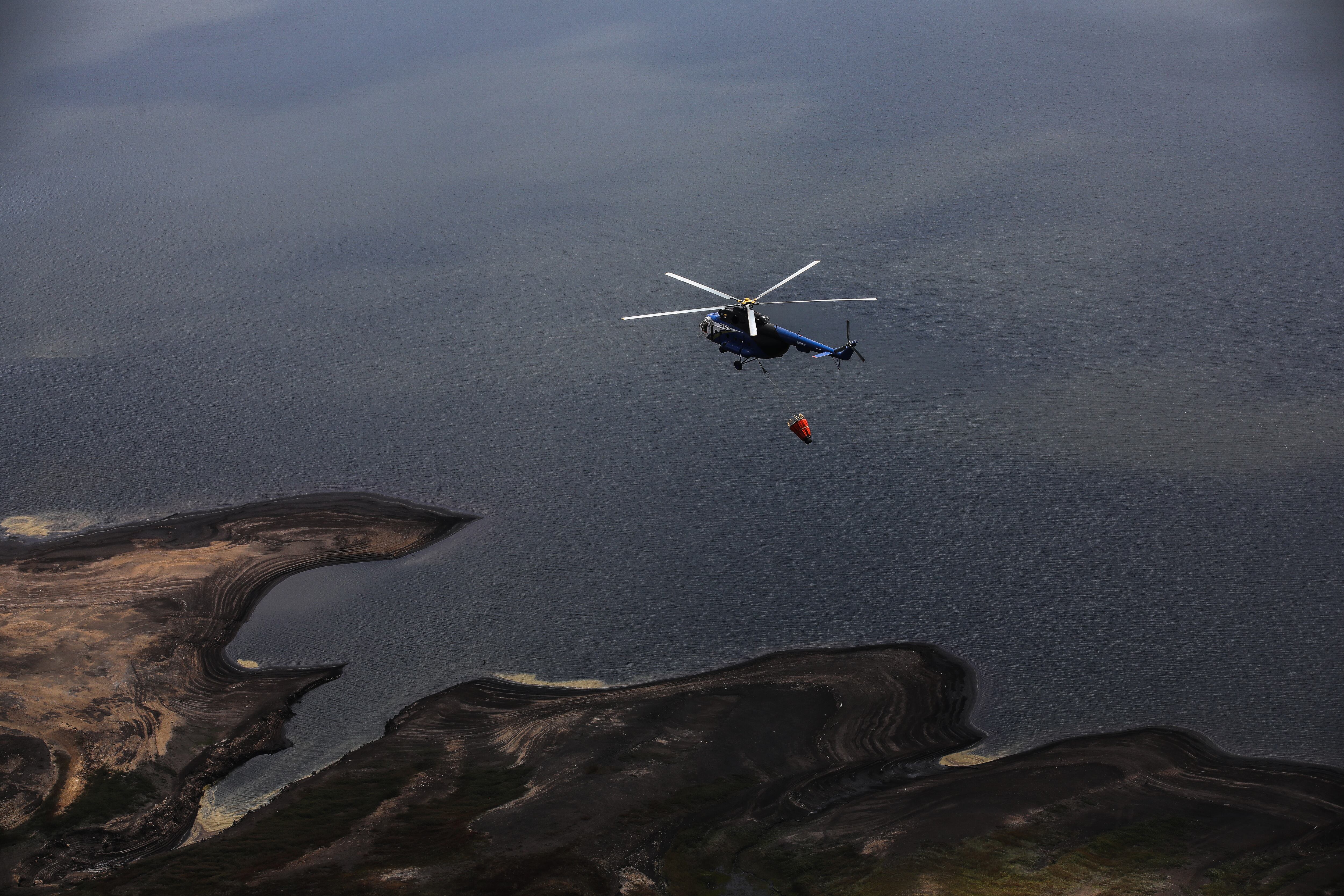Sobrevuelo en Cundinamarca, sobre las zonas devastadas por los incendios