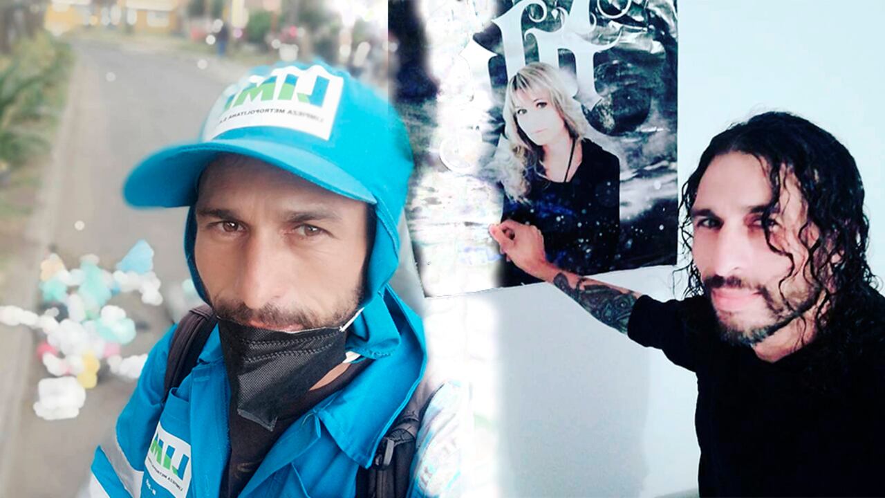 De día barrendero, de noche artista de rock