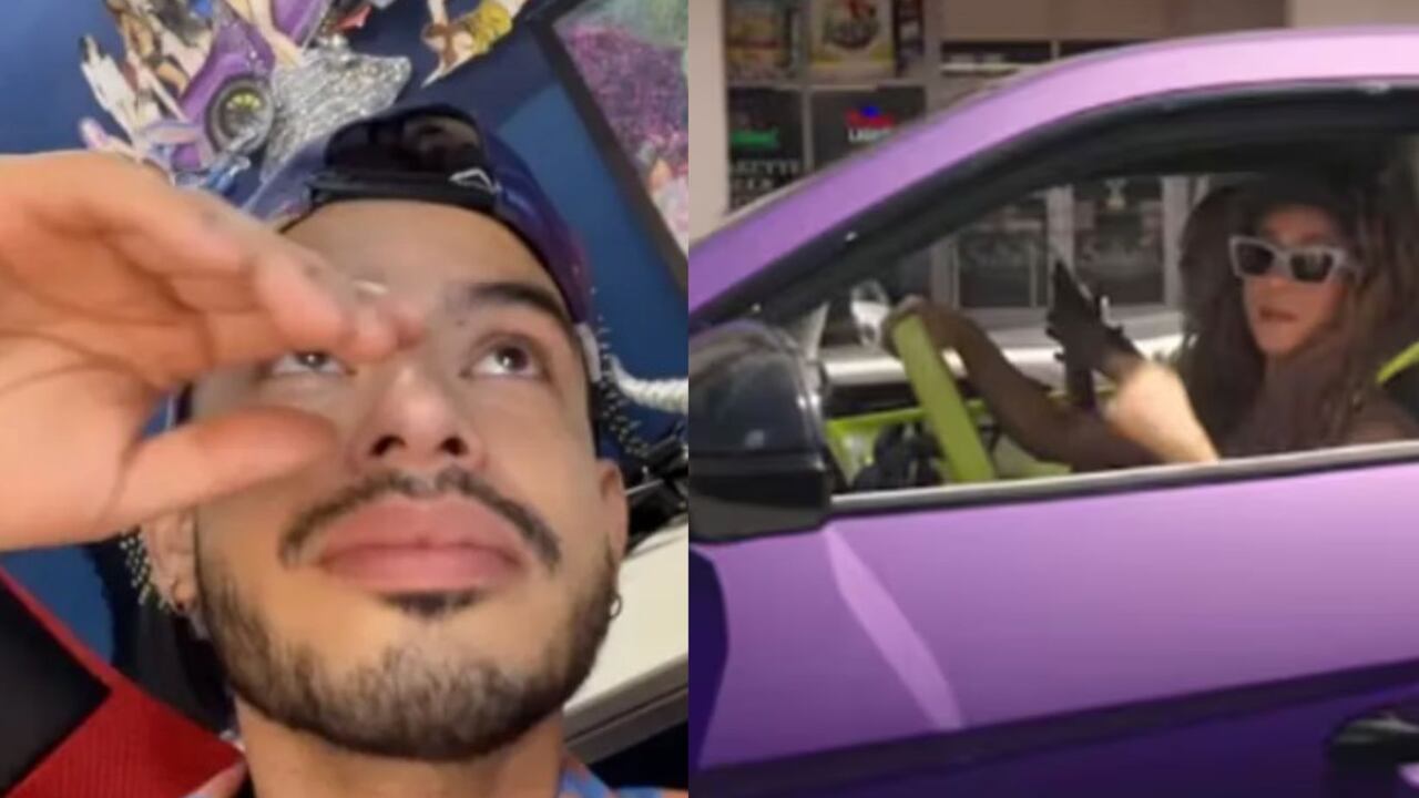 Fan de Shakira que ganó el Lamborghini sufrió accidente en el vehículo