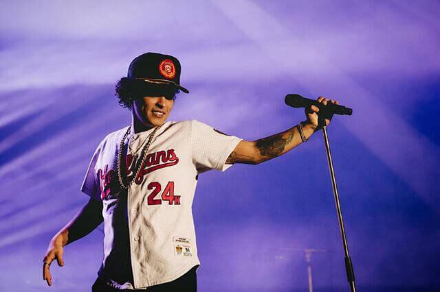 Bruno Mars en Bogotá.