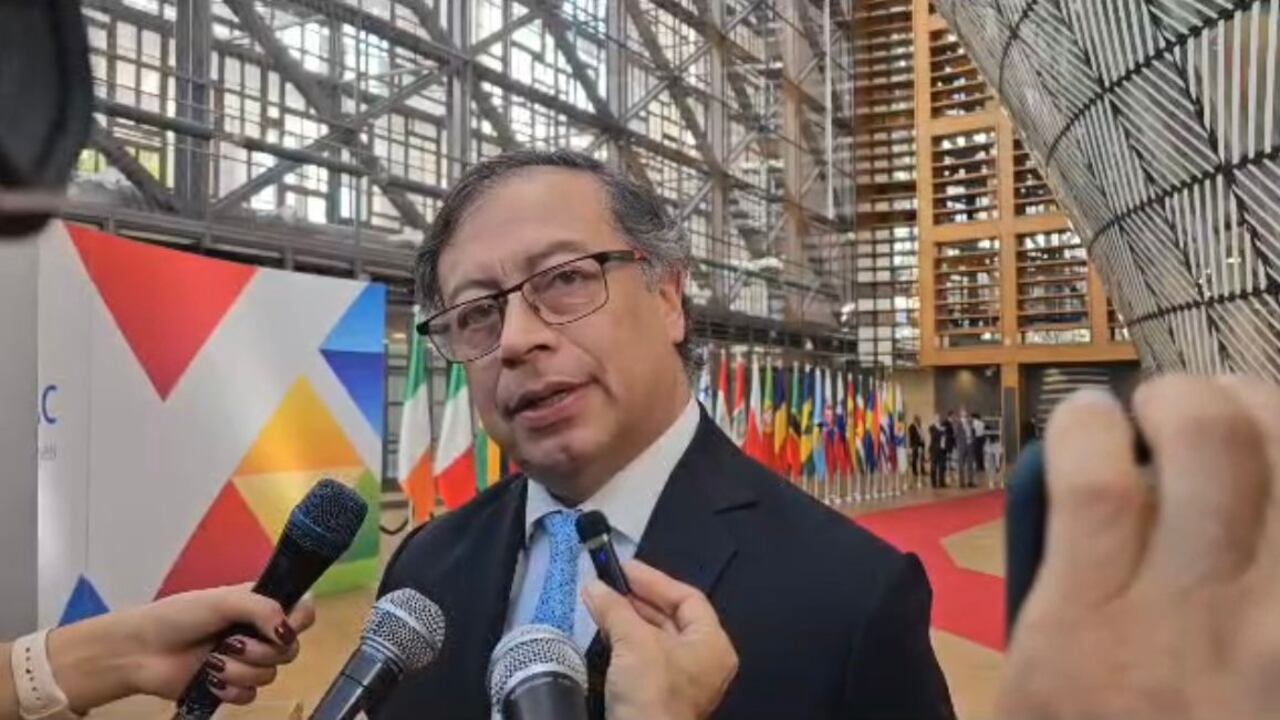 Presidente de la República, Gustavo Petro, está en Bruselas y ha tocado varios temas.