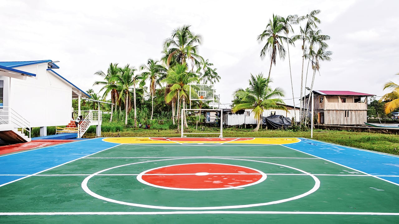 La escuela de Los Brazos se convirtió en el primer paso de un programa que busca extenderse a centenares de comunidades rurales.