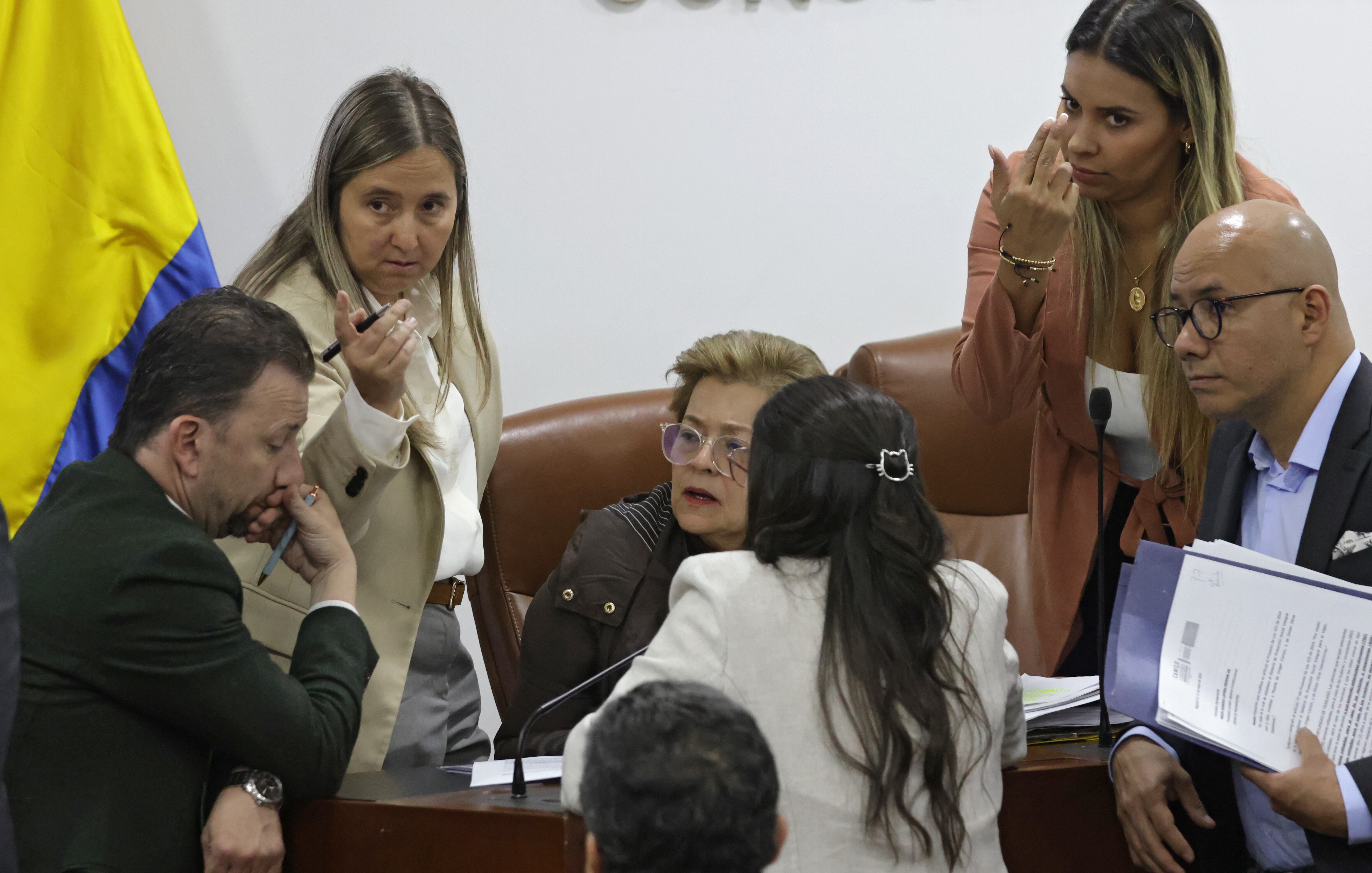 Comisión Séptima de la Cámara de Representantes inició el trámite en tercer debate del proyecto de reforma pensional del Gobierno de Gustavo Petro
Bogota mayo 23 del 2024
Foto Guillermo Torres Reina / Semana