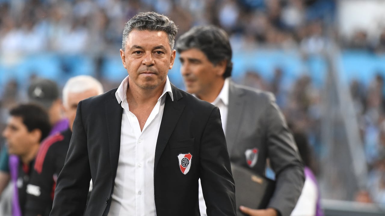 Marcelo Gallardo, entrenador al mando de River Plate