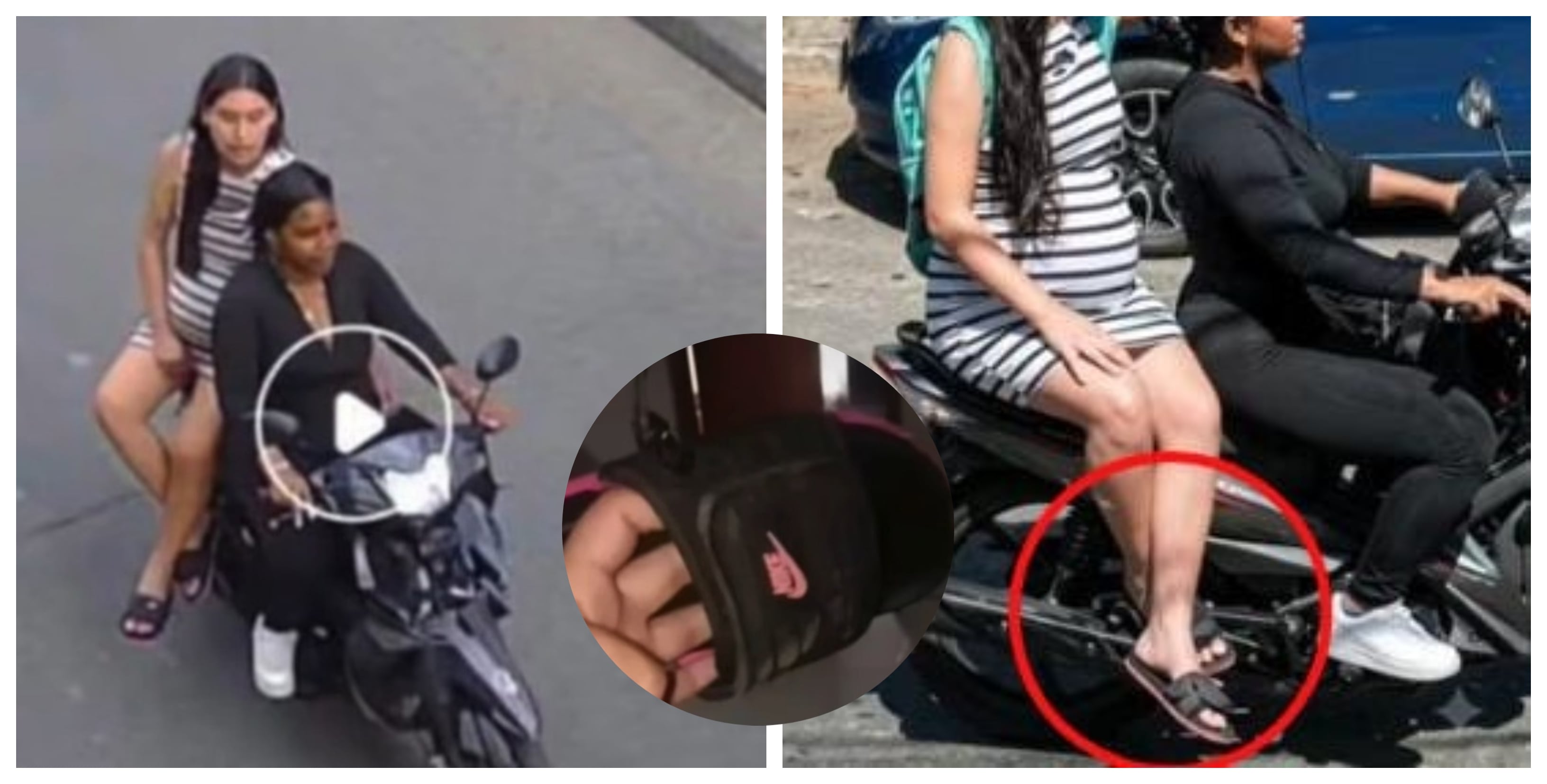 Las chanclas encontradas en el patio de l hogar de Yulieth parecían ser las mismas que tenía María Camila Potosí.