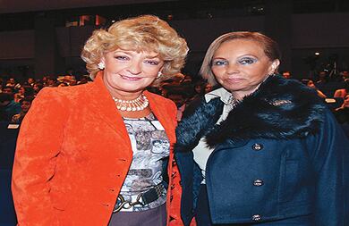 María Eugenia Rey y Clara Herrera.