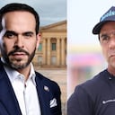 Presidente electo Abelardo de la Espriella y el alcalde Alejandro Char.