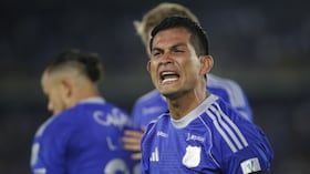 David Mackalister Silva celebra gol con Millonarios y ahora la llegada de Mayer Candelo como asistente de Alberto Gamero.